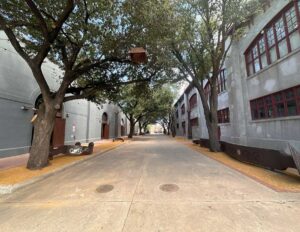 Rodeo Plaza- new deconstructed granite.